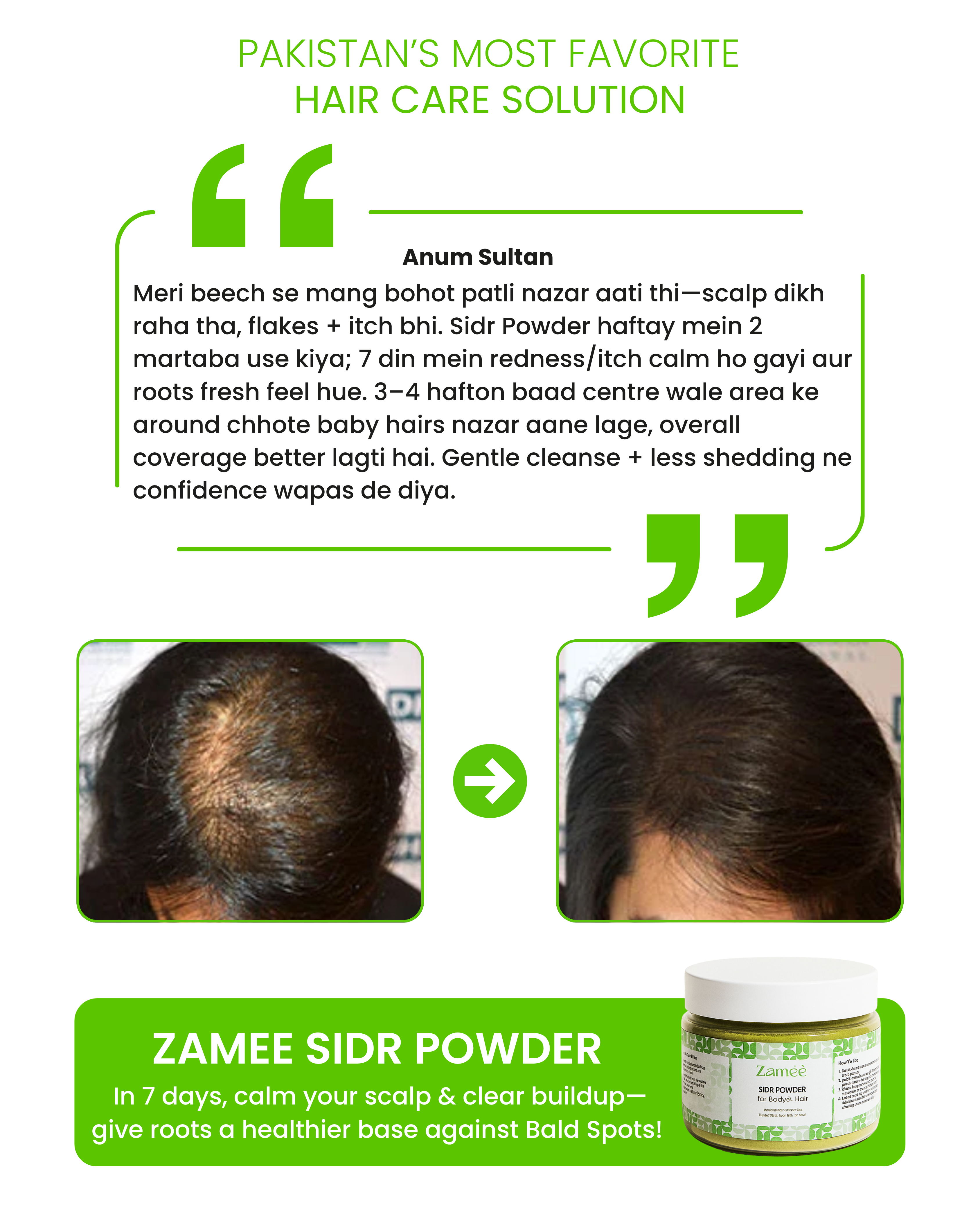 Zamee™ - Sidr Powder for Hair & Body